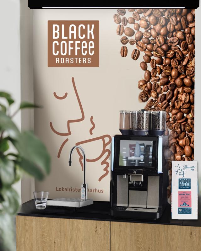 Koncept billede til den eksklusive kaffe