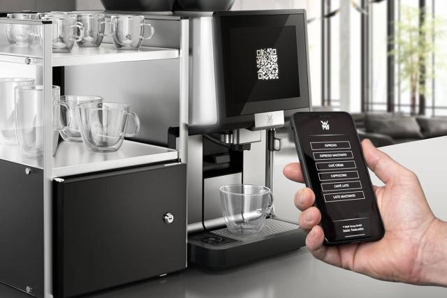 Wmf maskine og qr kode