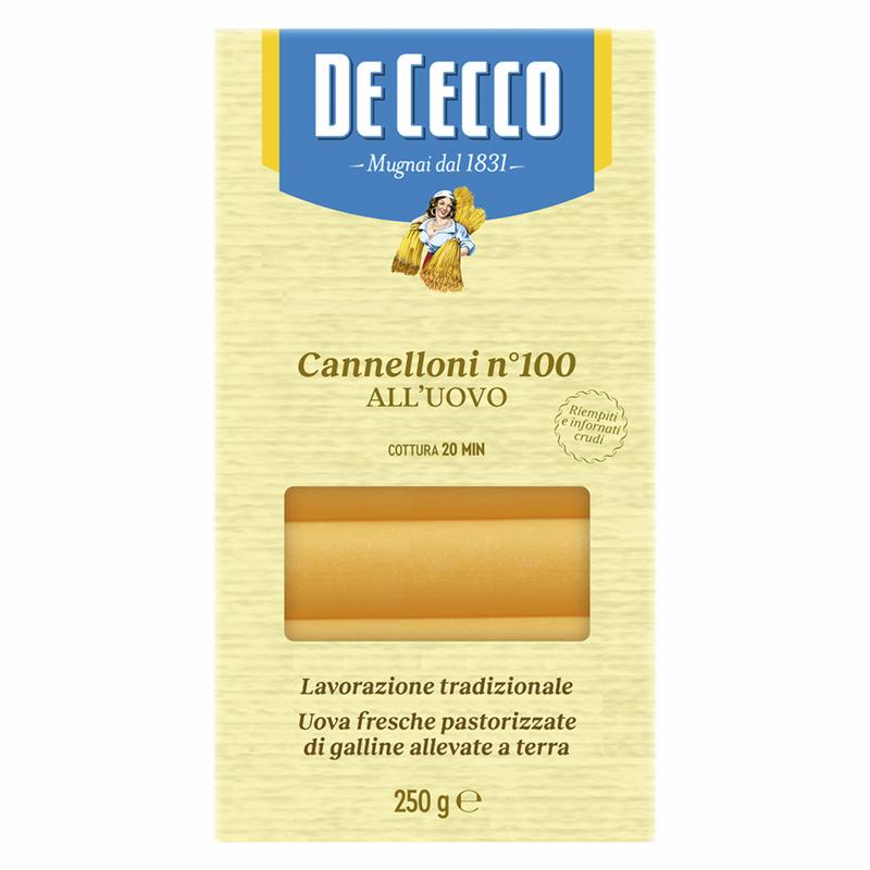 De Cecco Cannelloni med æg