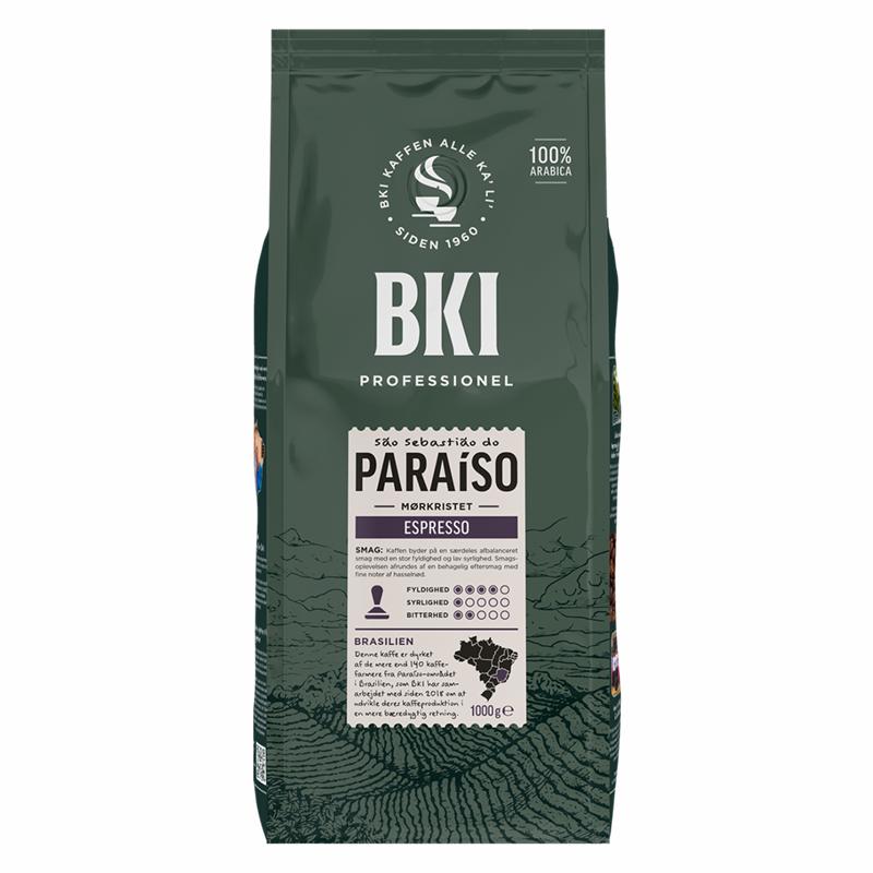 BKI Paraiso Espresso Hele Bønner