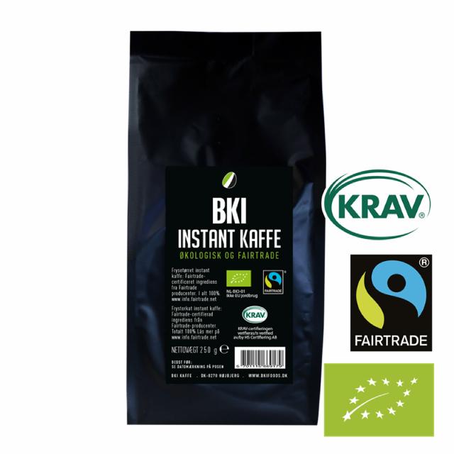 BKI instant fairtrade kaffe