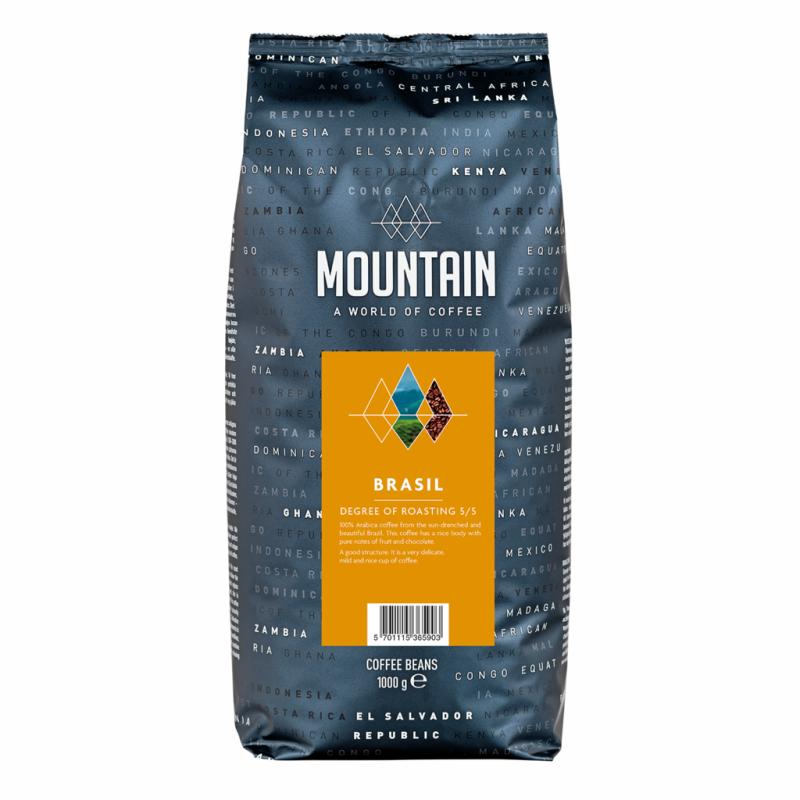 Mountain Brasil Kaffe Hele Bønner