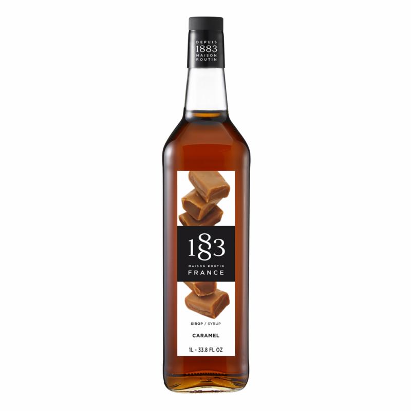 1883 Caramel Syrup 6x100CL Glass  