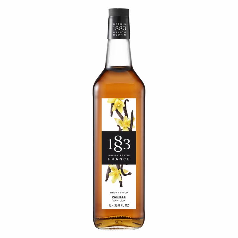 1883 Vanilla Syrup 6x100CL Glass