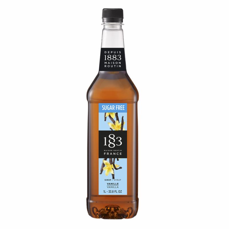 1883 Vanilla Syrup sugar free 6x100CL PET