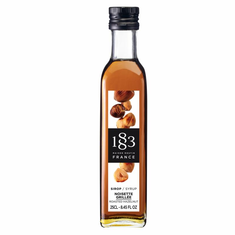 1883 Roasted Hazelnut Syrup 12x25CL Glass
